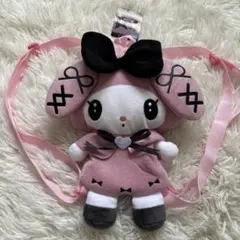 マイメロディ/真夜中のメロクロぬいぐるみリュック3