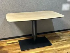 長方形ダイニングテーブル 木製天板 金属脚　カフェ　テーブルA