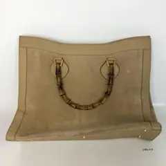 GUCCI グッチ ダイアナ バンブー スエード レザー トートバッグ