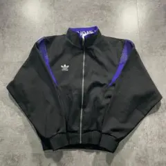 希少80s 90sデサント社製 アディダス ジャージ トラック ジャケット