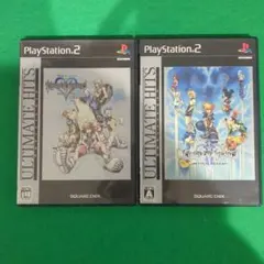 PS2ソフト　キングダムハーツⅠファイナルMIX&ⅡファイナルMIX