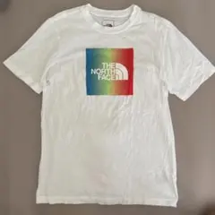 ノースフェイス THE NORTH FACE tシャツ メンズ L レインボー