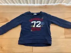 ミキハウス　Ｂ子ちゃん ネイビー 長袖トレーナー 100cm