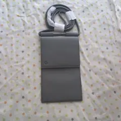 Google スマホショルダーストラップ グレー