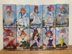 五等分の花嫁 バニーガールフィギュアセット 10体セット まとめ売り