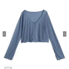 シアーリブカーディガン［ru1192］