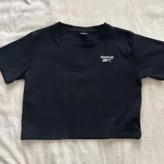 Reebok 半袖Tシャツ ブラック Mサイズ　ショート丈‼️のサムネイル
