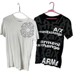 Armani Exchange アルマーニ ロゴプリントTシャツ XS まとめ