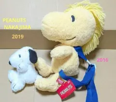 新品　スヌーピー ウッドストック リュック 　もふもふスヌーピーぬいぐるみセット