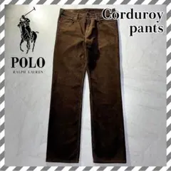 Polo Ralph Lauren コーデュロイパンツ ポロチノ 太畝 W34