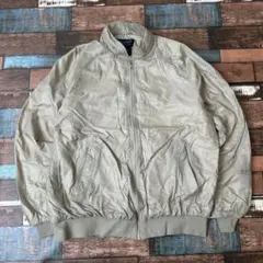 ビンテージ　古着　メンズ　Duckster ナイロンジャケット　ベージュ　L