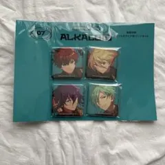 ALKALOIDスクエア缶バッジ