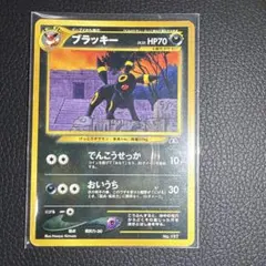 ポケモンカード 旧裏 ブラッキー プロモ プレミアムファイル2