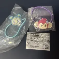 ナルミヤキャラクターズ Twinkleゴム ブルーべリエちゃん ミンキー 2点