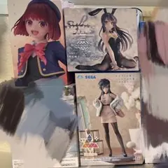 美少女フィギュアセット 青ブタ　推しの子