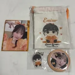 CUTIE STREET 川本笑瑠　ランダムカプセル ガチャ トレカ　セット
