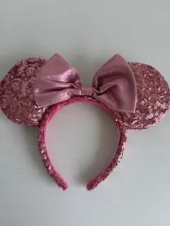 ディズニー カチューシャ ミニー スパンコール