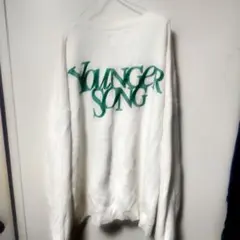 Younger Song ホワイト スウェット