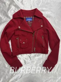 【BURBERRY BLUE LABEL】　ショート丈　ジャケット　38 美品のサムネイル