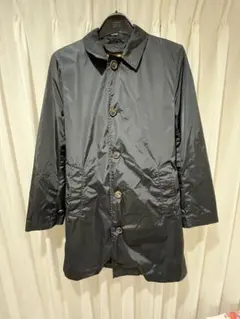 【Felisi】ネイビー ナイロンジャケット トレンチコート