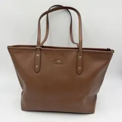 極美品 COACH ブラウン トートバッグのサムネイル