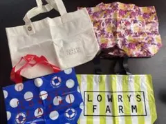 LOWRYS FARM ショップ袋 4点セット