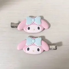 マイメロディ ヘアクリップ 2個セット
