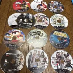 【動作未確認、裸ソフト】プレイステーション　ゲームソフト　ディスク13枚