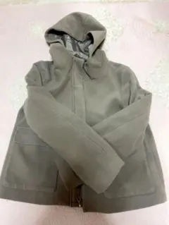 AG by aquagirl コート ウール混 ショートコート グレージュ