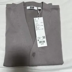 UNIQLO U ウォッシャブルボタンダウンニットベスト M パープルのサムネイル