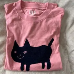 米津玄師 UT ピンク XXS 黒猫 Tシャツ