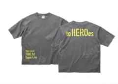 toHEROs 1stSuperLive Tシャツ グレー Number i