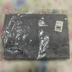 ワールド　新品 ストール グレー