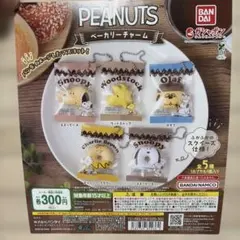 PEANUTS ベーカリーチャーム 台紙
