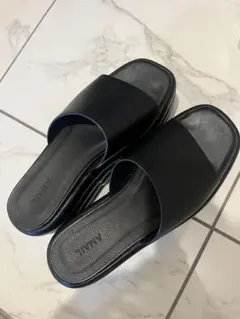 AMAILブラック Platform bulky sandal厚底サンダル　Mのサムネイル
