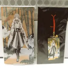 本丸博　鶴丸国永　襖絵　アクスタ＆根付セット