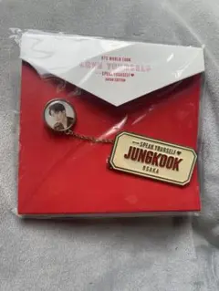 BTS JUNGKOOK チェーンバッジ ツアーグッズ