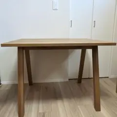shimashima 　無印良品　ダイニングテーブル　タモ材　140×80 shimashima 様専用 無印良品 ダイニングテーブル タモ材 140×80 - メルカリ