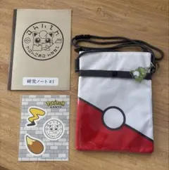 ポケパークカントー サコッシュ ステッカー 研究ノート