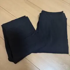 無印良品 あったか綿 黒 ブラック M