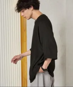 ドルマンスリーブ　サマーニット