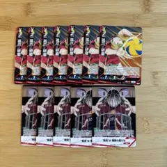 ハイキュー‼︎ バボカ　BREAK 音駒　孤爪研磨　12枚　まとめ