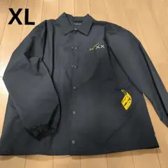 美品　ユニクロ　カウズ　黒 XL コーチジャケット バナナプリント