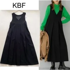 新品　KBF　BIGプリーツジャンパースカートのサムネイル