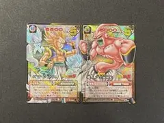상태매우좋음 ドラゴンボール カード ゴテンクス 魔人ブウ D-395 D-396