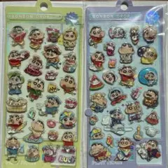 【新品】クレヨンしんちゃん シール ２点セット まとめ売り