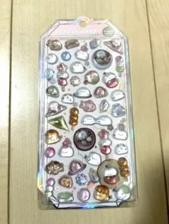 クーリア　ボンボンドロップシール　シマエナガ もちもちボンボン