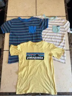 ◆限定値引◆patagonia パタゴニア◆キッズ半袖Tシャツxl 3枚セット◆
