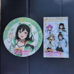 三船栞子 8th マンスリー 缶バッジ 10枚 三船栞子 ジャケット スクエア缶バッジ 虹ヶ咲学園 8th ラブライブ