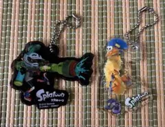 スプラトゥーン Splatoon アクリルキーホルダー 2個セット